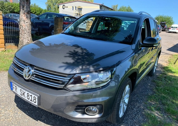 Volkswagen Tiguan cena 49900 przebieg: 175000, rok produkcji 2013 z Krasnystaw małe 172